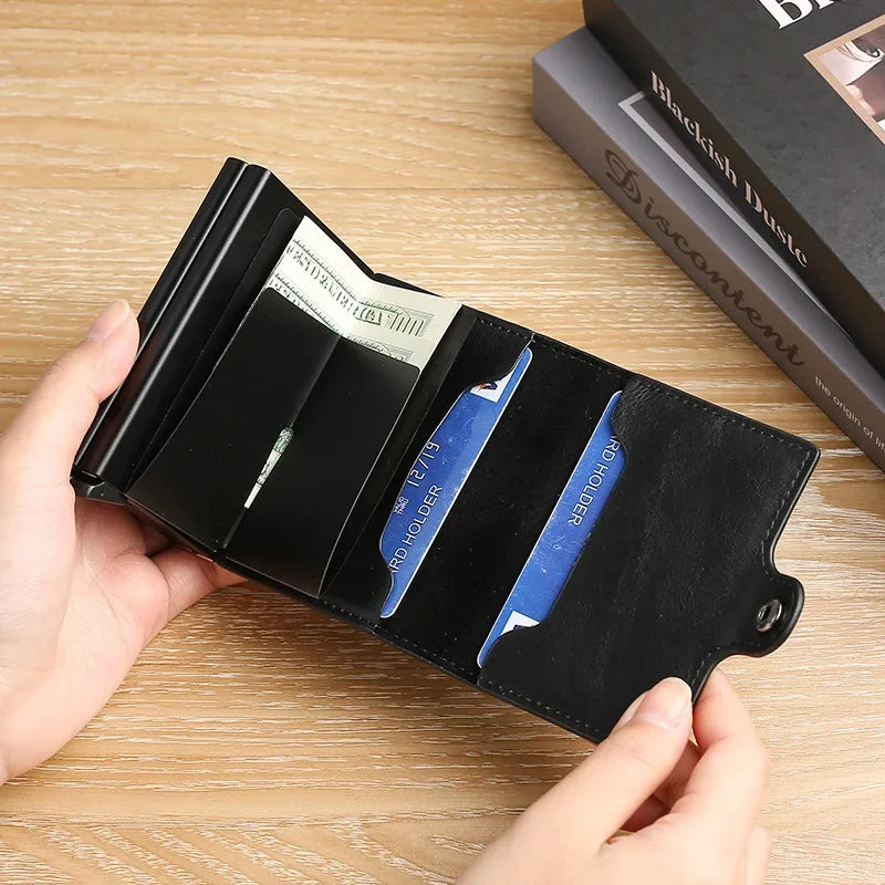 TitanGuard Leather Wallet