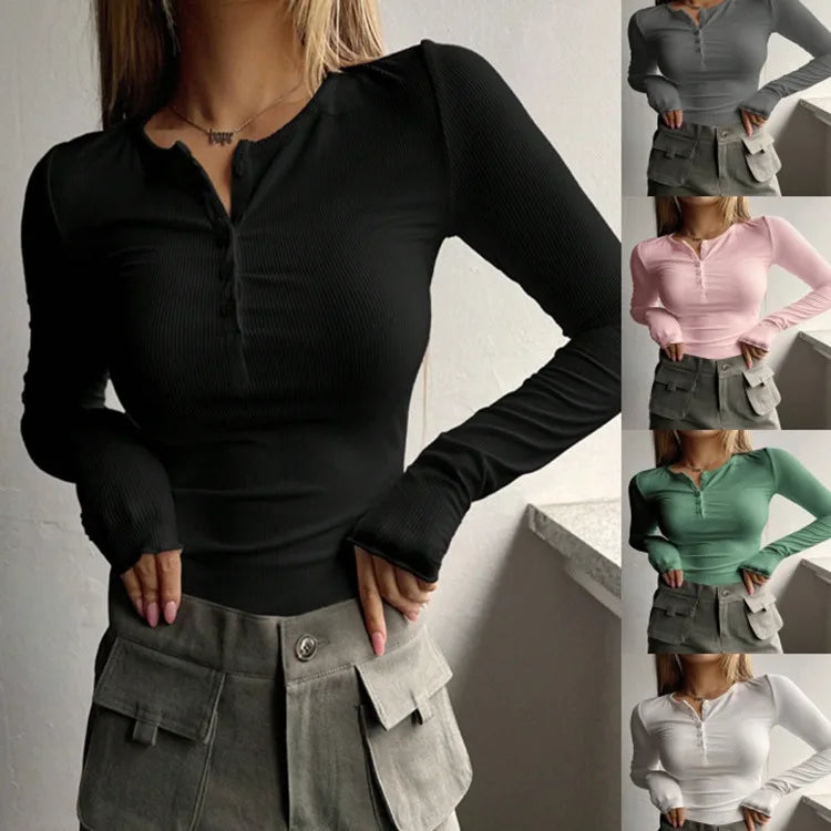 Luxe Rib Henley