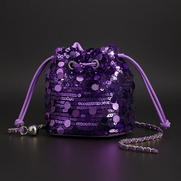 Carmelle Sequin Bag