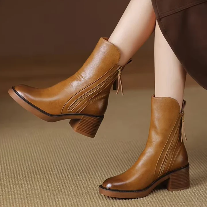 Vallin Leather Boots
