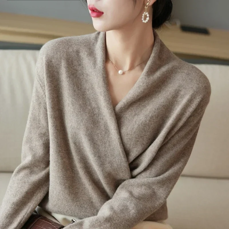 Noémie Wrap Sweater