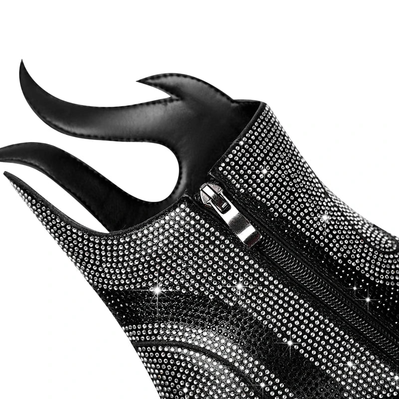 Girl-on-Fire Diva Boots