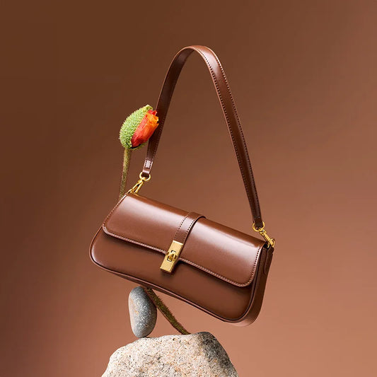 Casvian Leather Shoulder Bag
