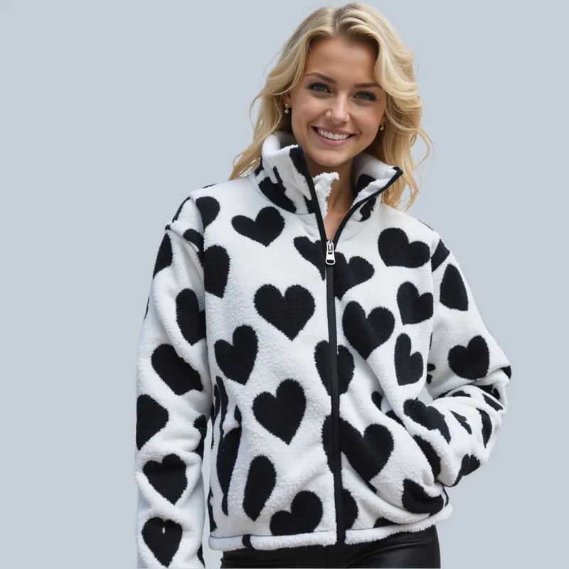 Mavie Reversible Plush Jacket